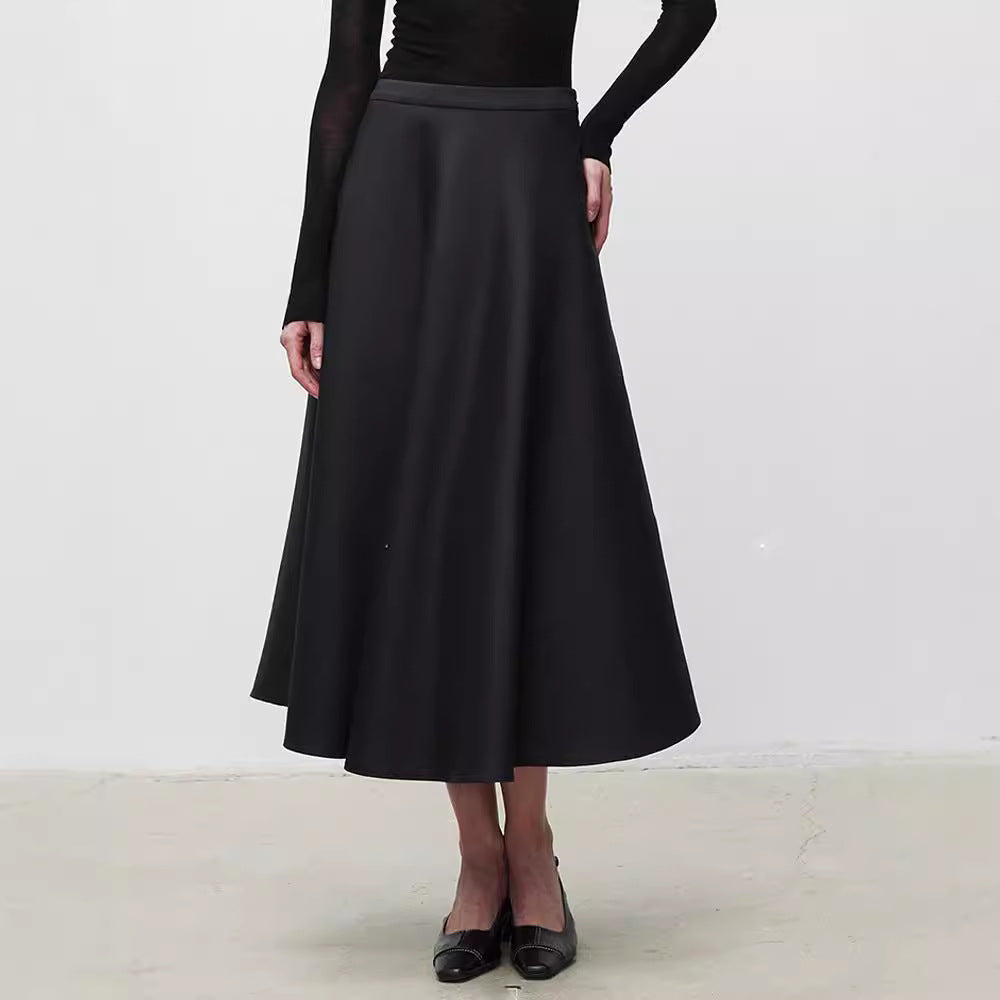 Jupe maxi élégante pour femme avec ourlet fluide Chic & Stil