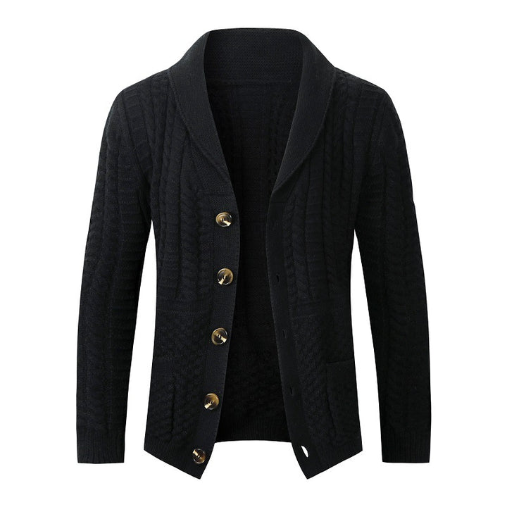Ladies fashion cardigan with versatile braided design Lune London
