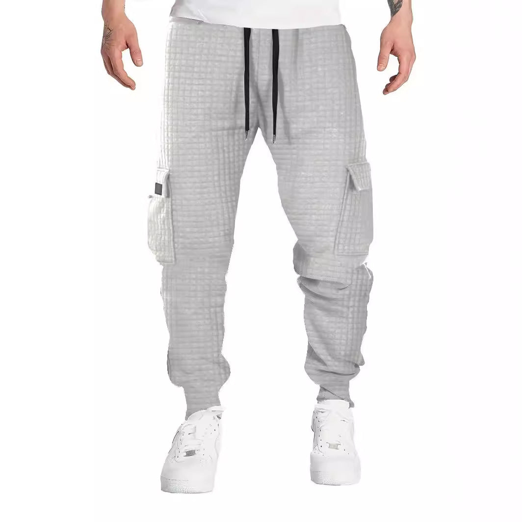 Men's cargo jogging pants with a casual chic design