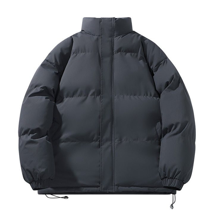 Ladies quilted winter coat with insulating lining and high collar Lune London