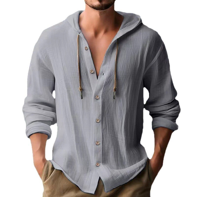 Men's Hoodie with a relaxed fit and practical details Lune London