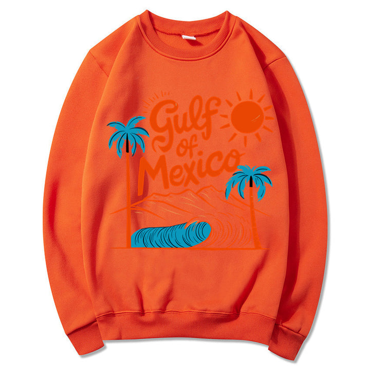 Sweatshirt femme avec design graphique maritime et coupe décontractée Chic & Stil