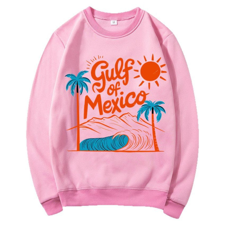 Sweatshirt femme avec design graphique maritime et coupe décontractée Chic & Stil