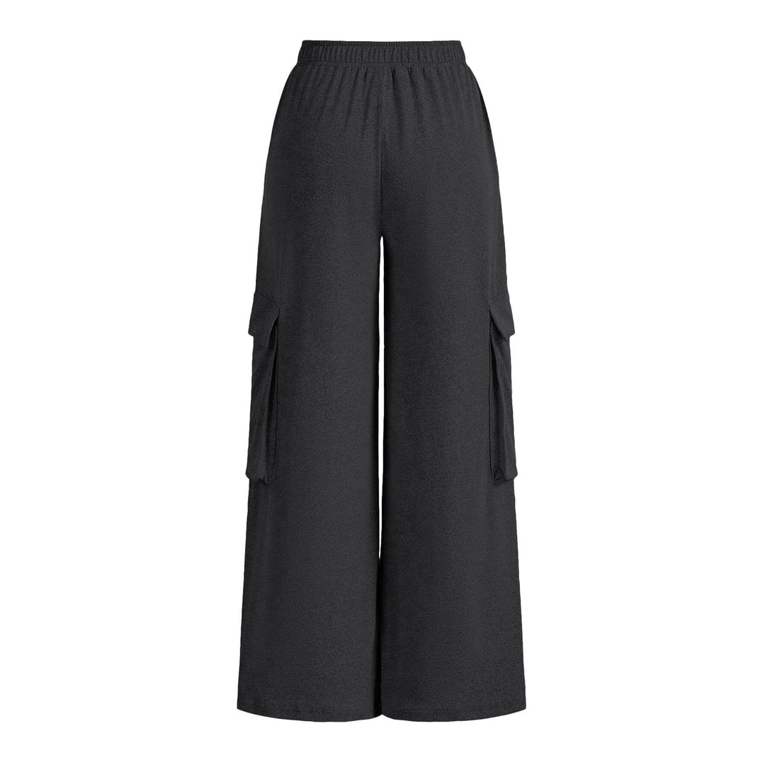 Palazzo style women's cargo pants Lune London