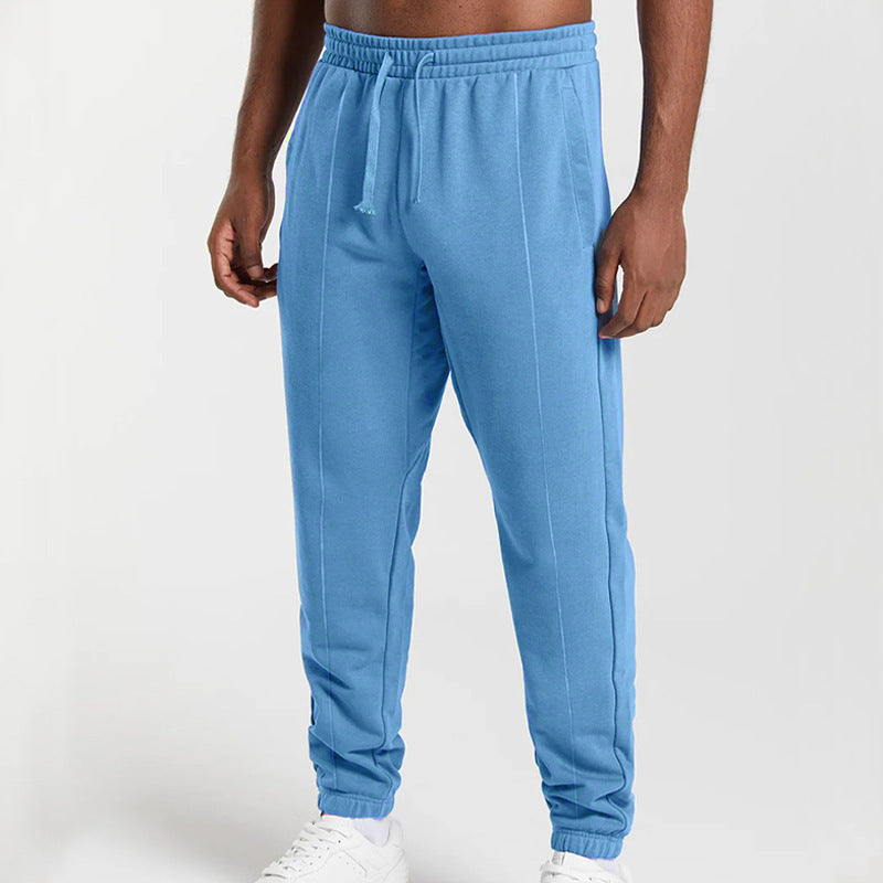 Men's sporty leisure pants with elastic waist and side pockets Lune London