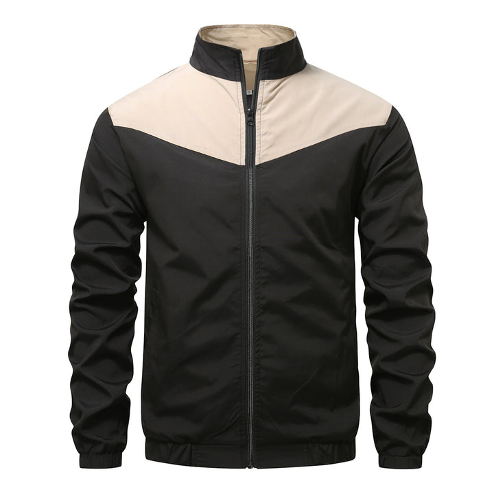 Sporty men's jacket with modern collar Lune London