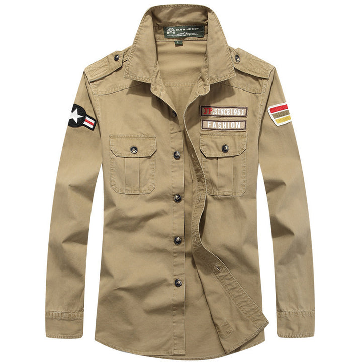 Trendy utility shirt for men with practical pockets Lune London