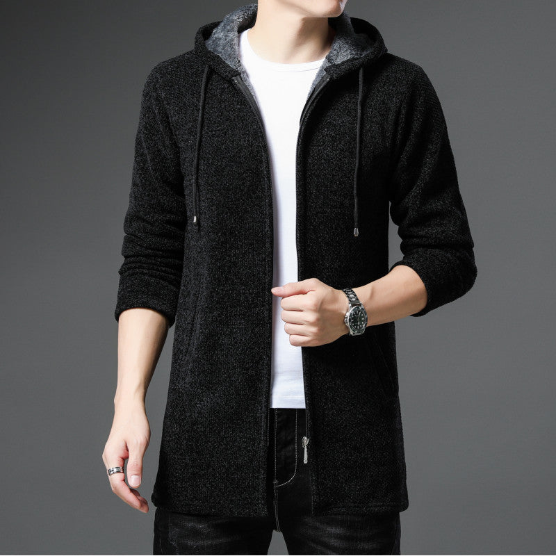Urban leisure jacket for men with hood Lune London