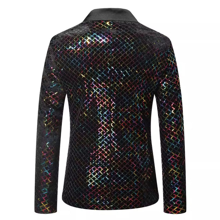 Glamorous sequined blazer jacket for women Lune London