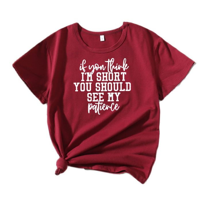 Women Graphic Humor T-shirt Lune London
