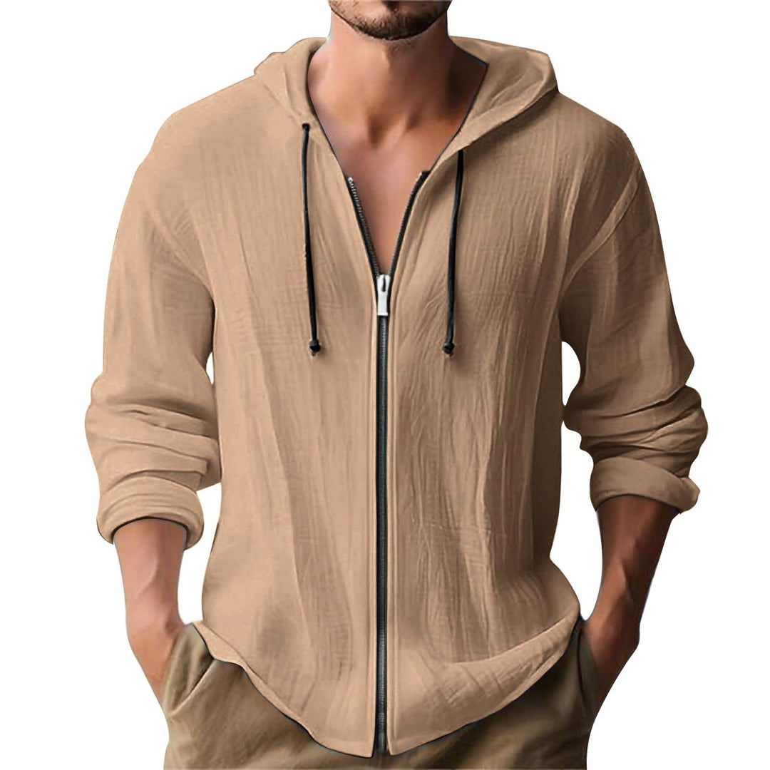 Men's Casual Hoodie Jacket with Zipper Lune London