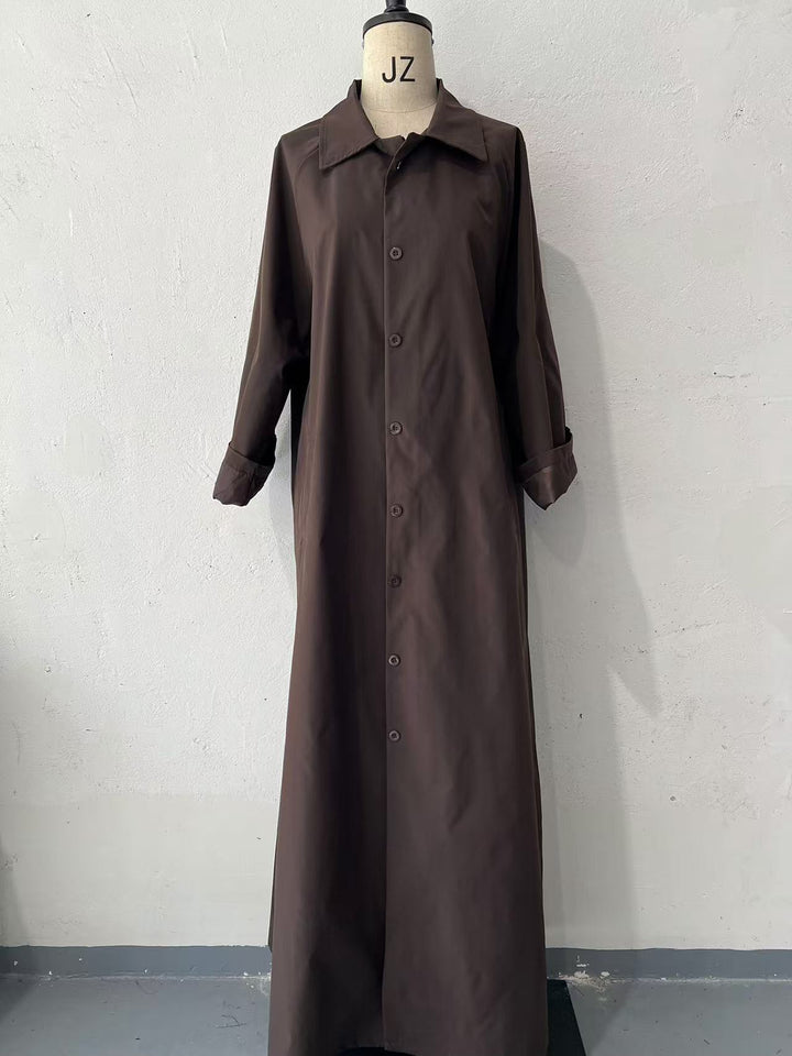 Trendy shirt dress for women with long sleeves and elegant cut Lune London