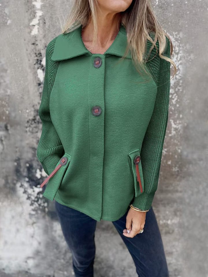 Women’s leisure jacket with structured design and practical pockets Lune London