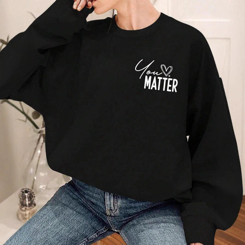 Sweat-shirt femme avec un design inspirant et une coupe décontractée Chic & Stil