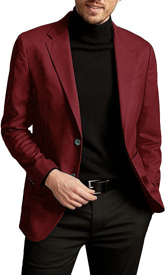 Men's Elegant Blazer with Modern Cut and Practical Pockets Lune London