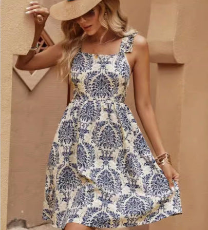 Lune London floral maxi dress for women