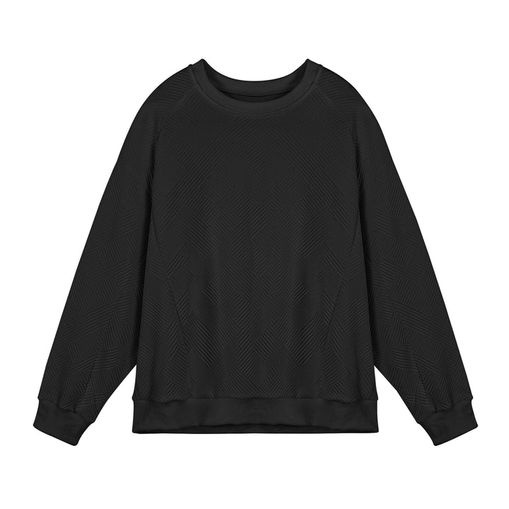 Women's sweater with an innovative structure design and a breathable cotton blend Lune London