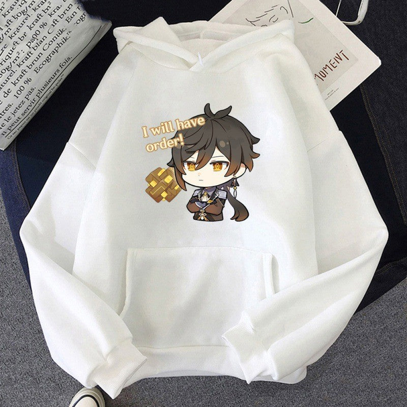 Women's hoodie with cute anime design and comfortable fit Chic & Stil