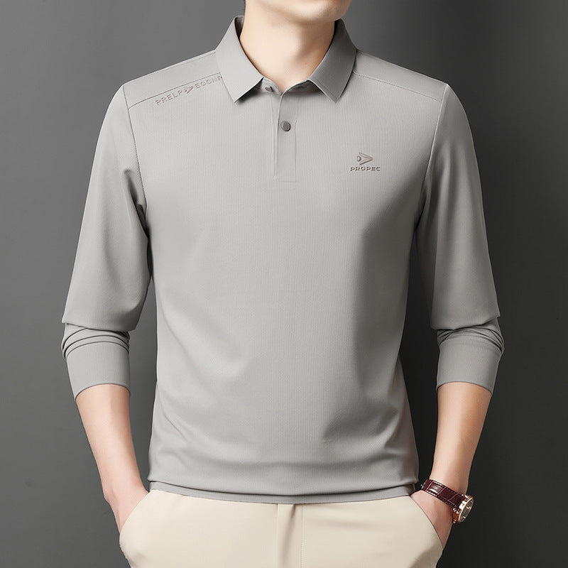 Men's polo with functional design and breathable structure Lune London