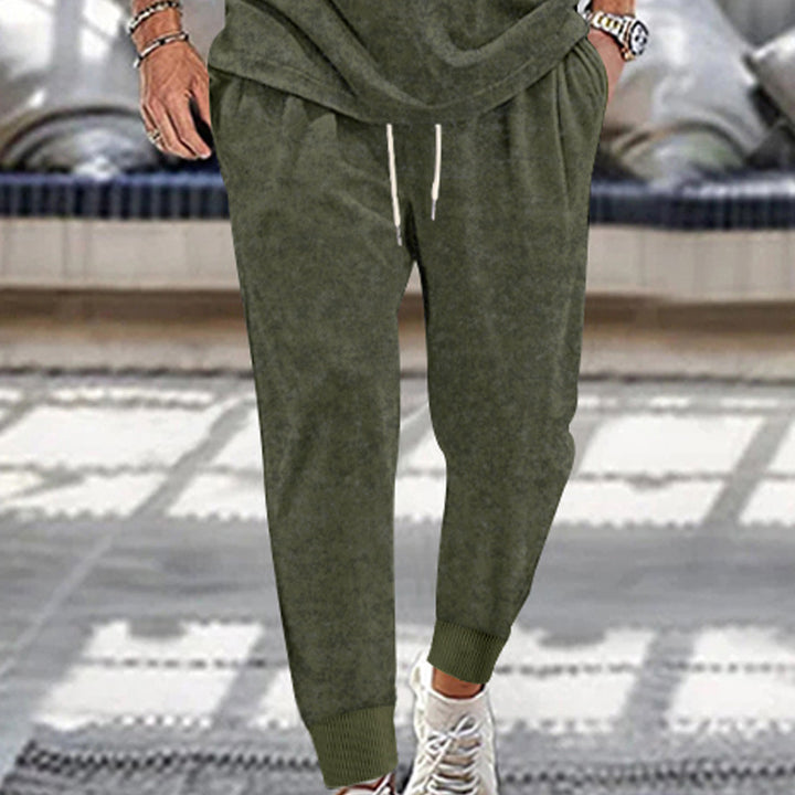 Ladies Comfortable Jogging Pants with Elastic Waist and Practical Pockets Lune London