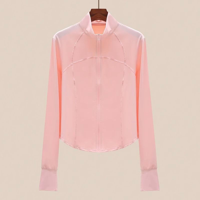 Veste décontractée sportive pour femmes avec col haut et zip intégral Chic & Stil