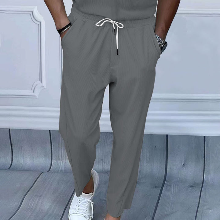 Comfortable men's lounge pants with side pockets Lune London