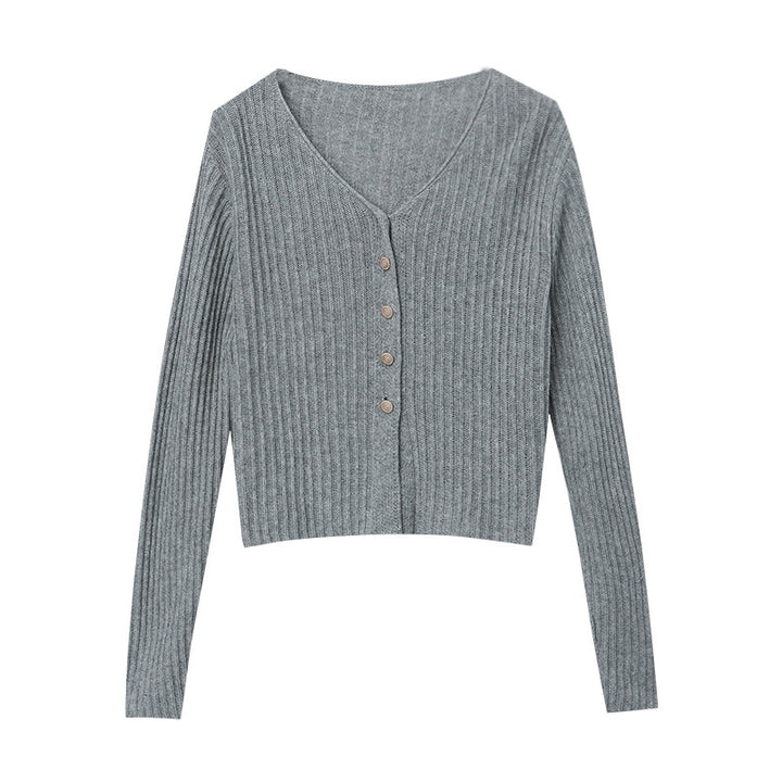 Women's Casual Cardigan with Button Closure Chic & Stil