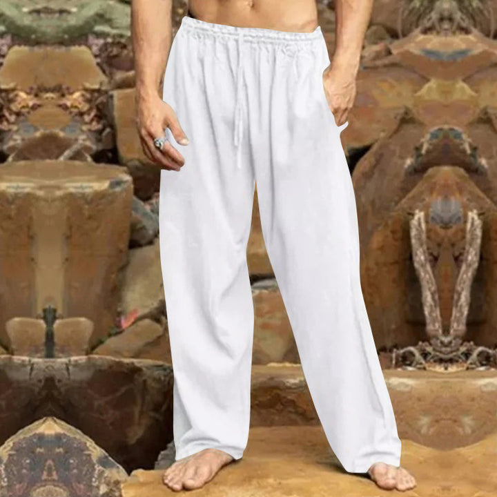Comfortable casual pants for men with adjustable waist Lune London