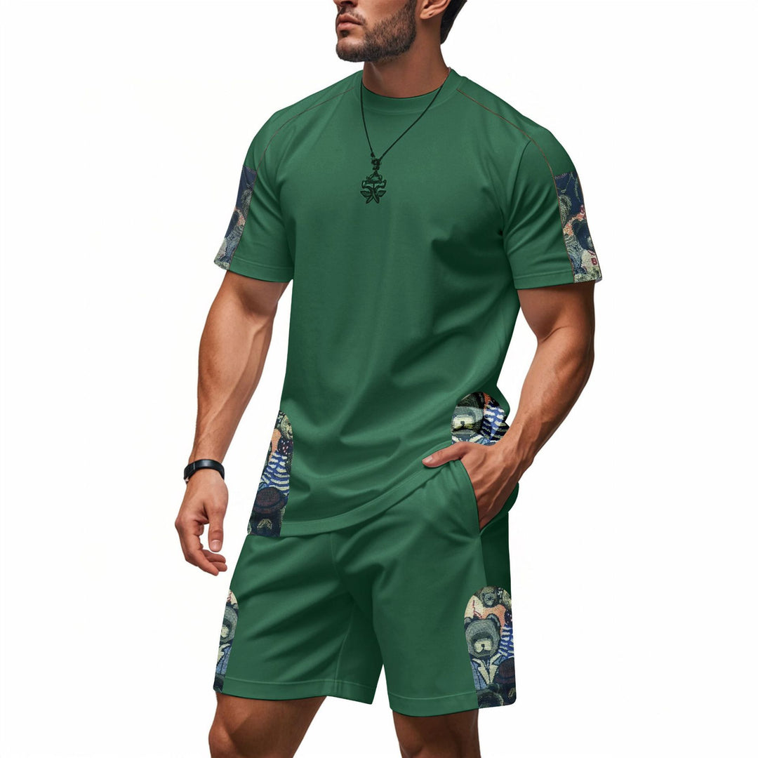 Casual training suit for men with graphic design and comfortable pocket combinations Lune London