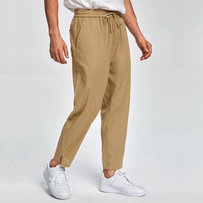 Lune London stylish casual pants for men with drawstring