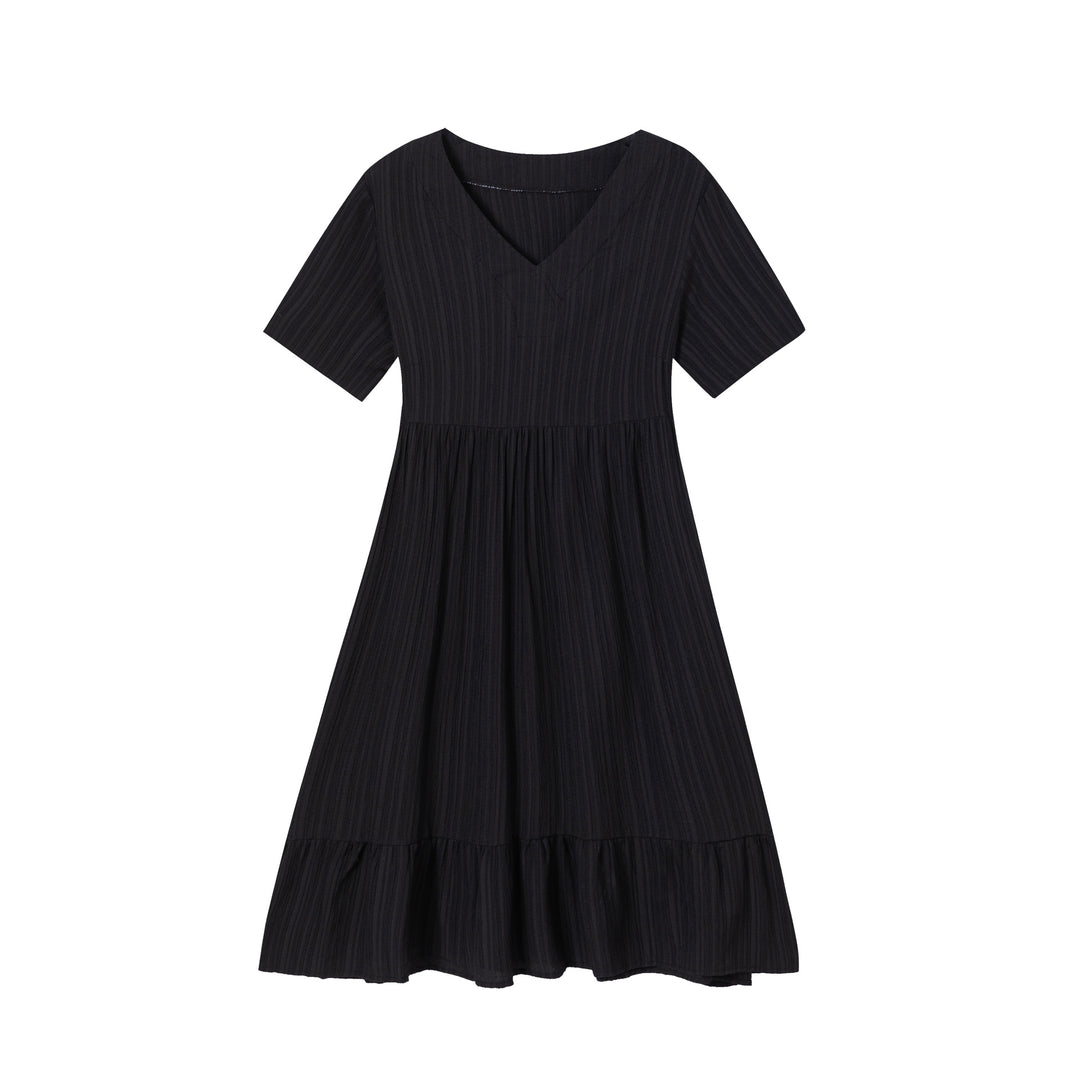 Lune London V-neck Midi Dress for Women