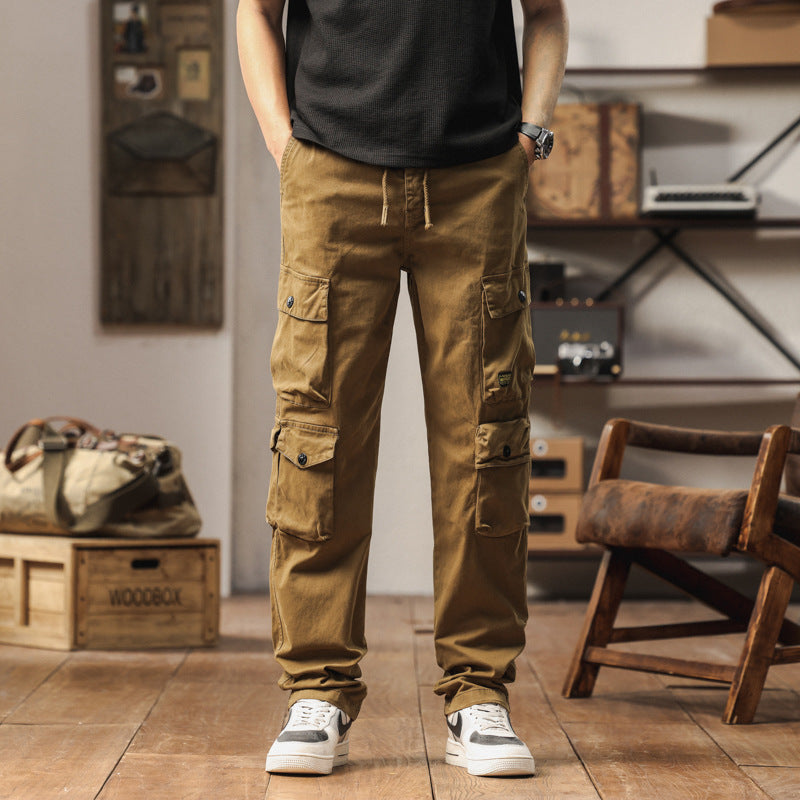 Pantalon de jogging cargo pour hommes avec poches pratiques Lune London