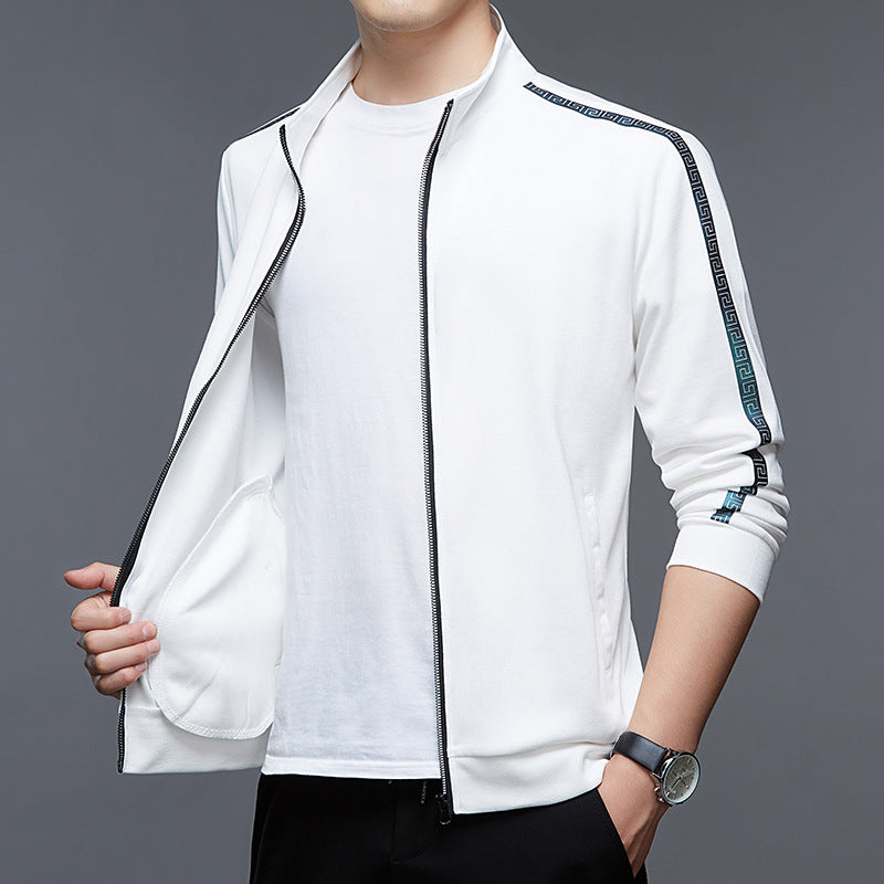 Men's sports jacket with high collar and breathable function Lune London