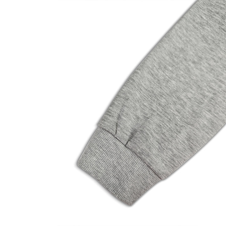 Chic & Stil women's short sweatshirt with open shoulder and elastic waist