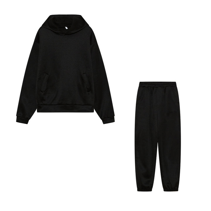 Ensemble de sweat à capuche sportif et de pantalon de jogging Chic & Stil pour femmes