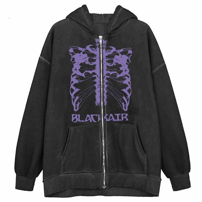 Women’s hoodie with innovative skeleton design Lune London