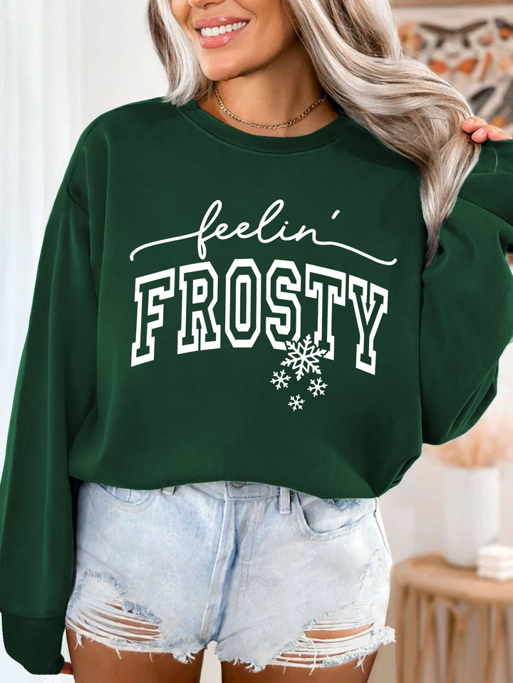 Sweat à capuche pour femmes avec impression graphique Chic & Stil