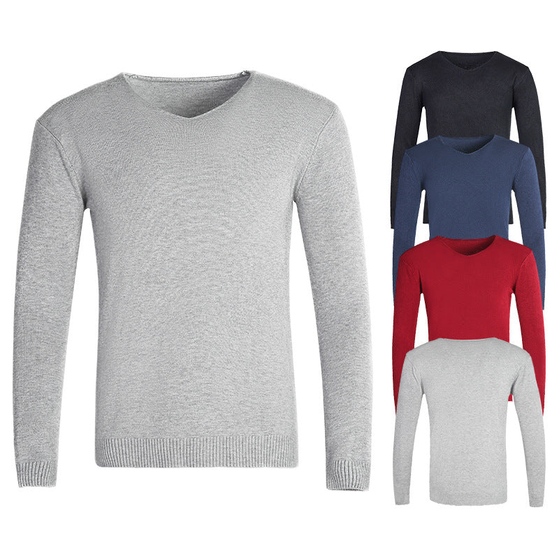 Classic V-neck sweater for men Lune London
