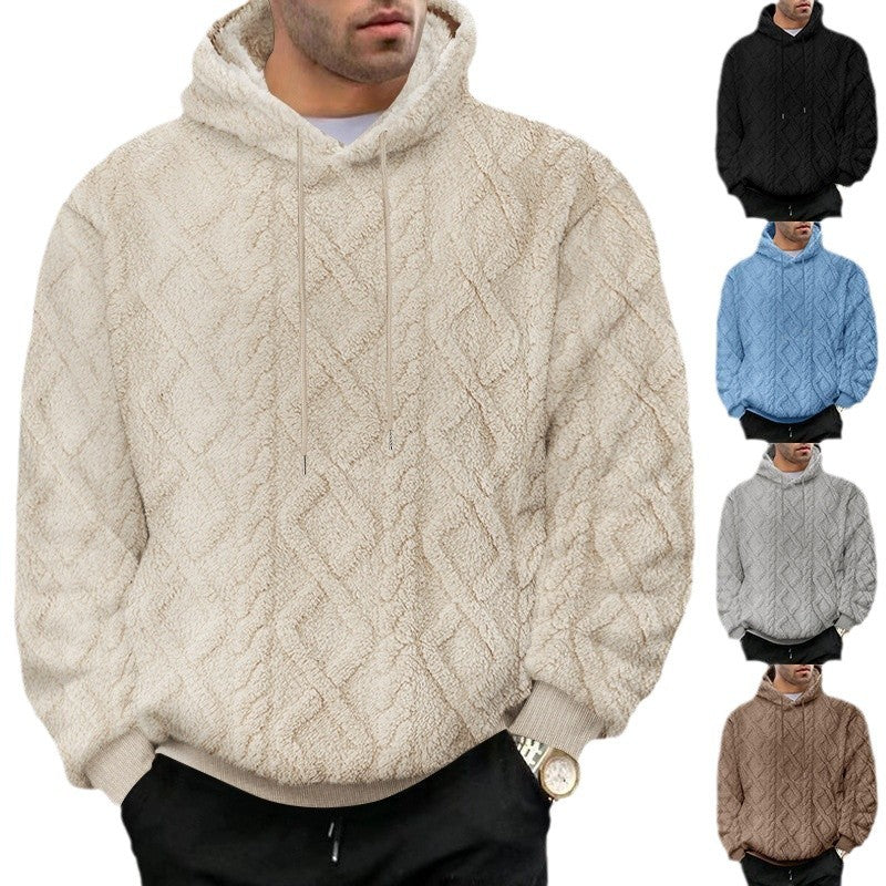 Men's cozy hoodie with structured design Lune London