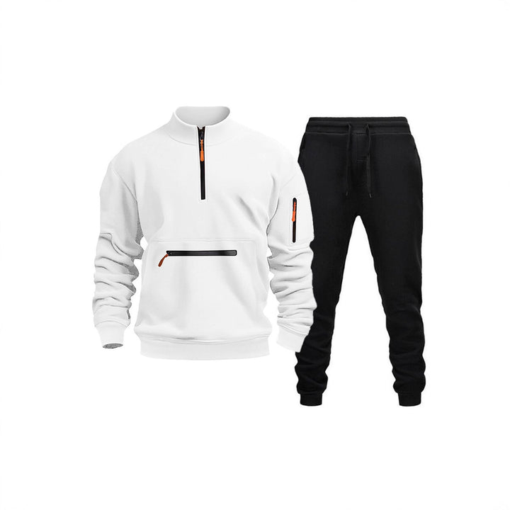 Men's sporty leisure set with practical zippered pockets and modern cut Lune London
