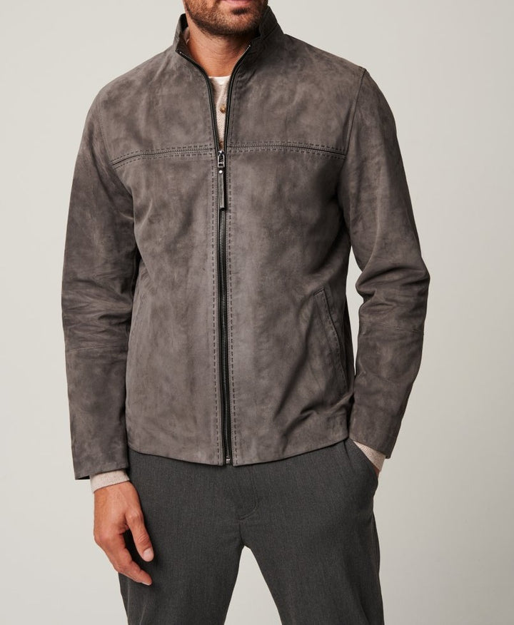 Lune London Elegant Suede Leather Jacket for Men