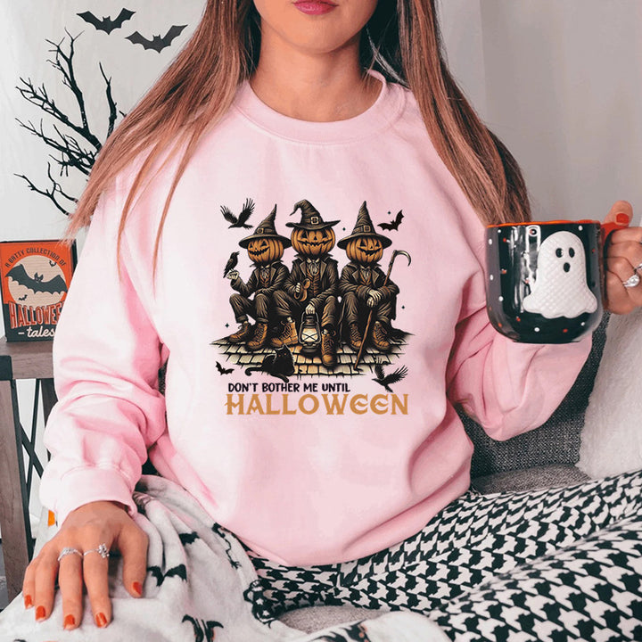 Sweat-shirt pour femmes avec motif d'Halloween saisonnier et coupe confortable Chic & Stil