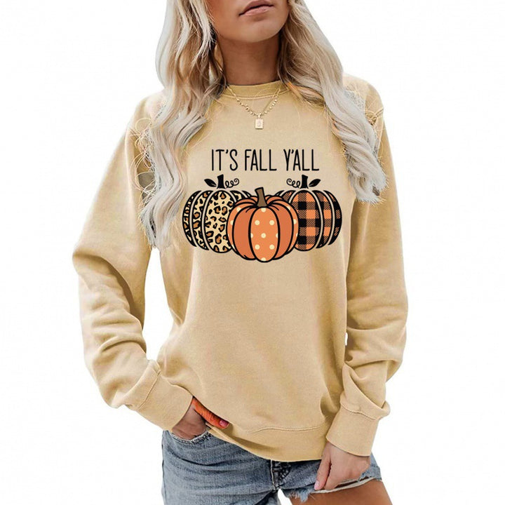 Women’s sweatshirt with playful autumn motif and comfortable fit Lune London