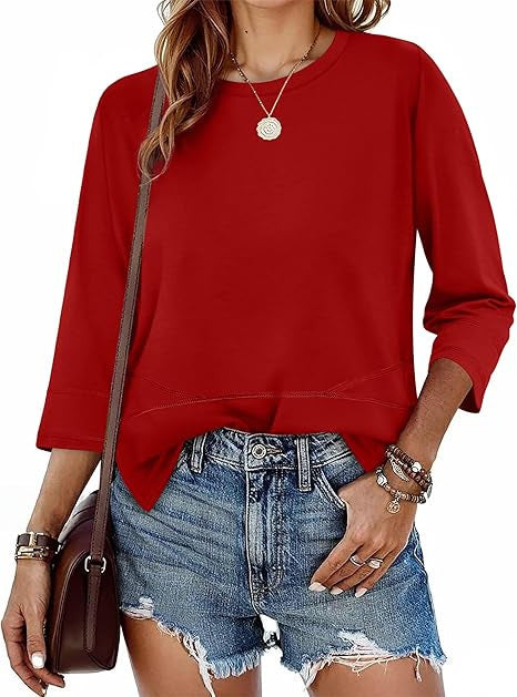 Pull décontracté femme à manches trois quarts Chic & Stil