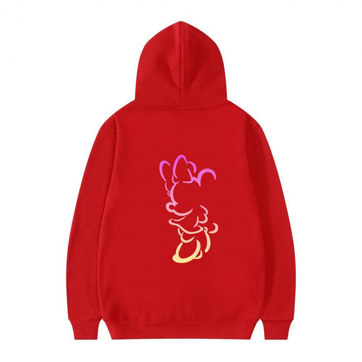 Women's hoodie with artistic cloud design and soft inner lining Chic & Stil
