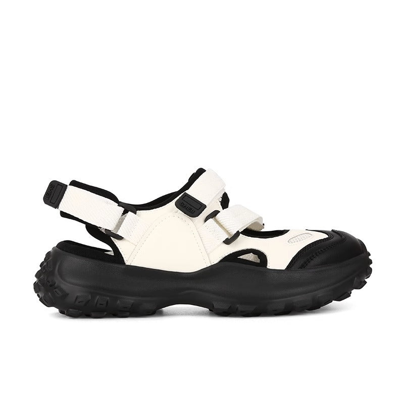 Women's Sporty Sneakers with Practical Velcro Closure and Shock-Absorbing Sole Lune London