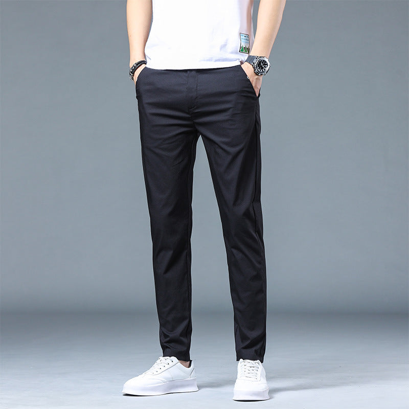 Pantalon de loisirs élastique pour hommes avec poches latérales Lune London