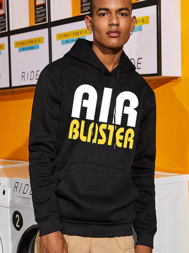 Men's hoodie with catchy inscription and comfortable fit Lune London