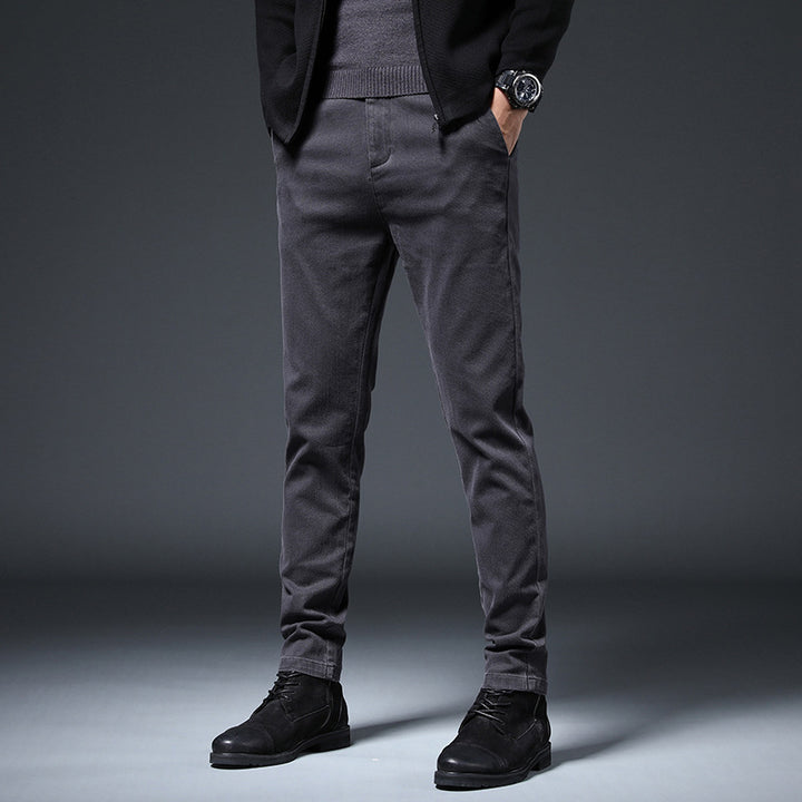 Modern fit chino pants for men Lune London