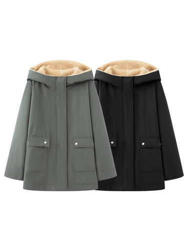 Transitional jacket for women with cozy lining and practical pockets Lune London